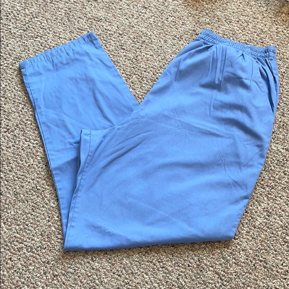 Ceil blue scrub pants